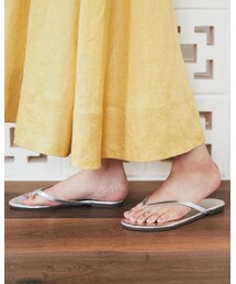 BEAUTY&YOUTH UNITED ARROWS | BY フェイクレザー トングサンダル ◆(サンダル)