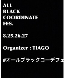 オールブラックコーデフェス | その他