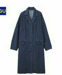 GU | デニムチェスターコート(デニムジャケット)