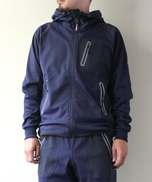 and wander | back nap raising hoodie(ジャージ)