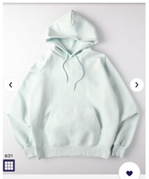 Right-on | ビッグシルエットカラーパーカー Lサイズ(パーカー)