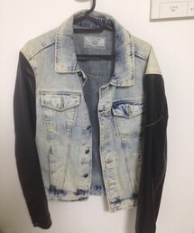 ZARA | ザラ 異色素材ジャケット(デニムジャケット)