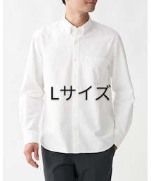 無印良品 | 新疆綿洗いざらしオックスボタンダウンシャツ(シャツ/ブラウス)