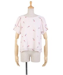 F i.n.t | チューリップ総刺繍プルオーバーブラウス/F i.n.t(シャツ/ブラウス)