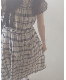 w closet | シャツワンピース