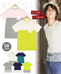 バイカラーTシャツ(Tシャツ/カットソー)