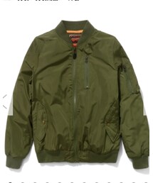 caco | 皮電繡鋪棉飛行夾克‧情侶款(男)(ジャケット/アウター)