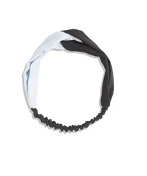 QUEEN SHOP | 交錯配色扭轉髮帶 (ヘアアクセサリー)