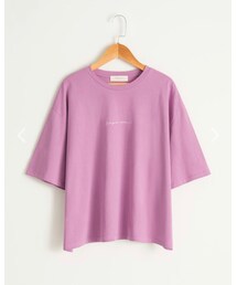 mouggan | 手寫文字棉質TEE(Tシャツ/カットソー)