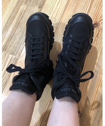 PRADA | ごつめの厚底スニーカー♡♡♡おきに💞(スニーカー)