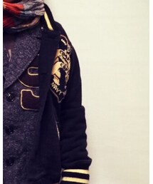 DENIM DUNGAREE | スタジャン