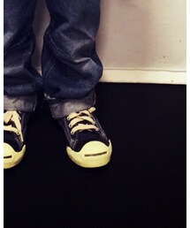 DENIM DUNGAREE | スニーカー