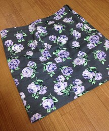 花柄タイトスカート(スカート)