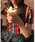 ZARA(ザラ)の「トップス(Tシャツ/カットソー)」