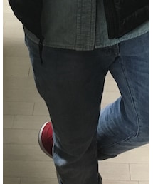 UNIQLO | セルビッジストレッチスリムフィットジーンズ(デニムパンツ)