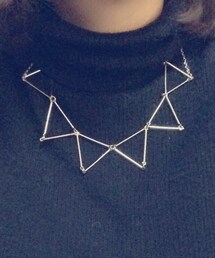 三角ネックレス(ネックレス)