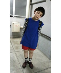 青のTシャツ(Tシャツ/カットソー)