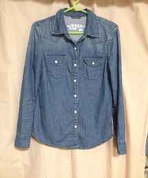 GAP | 濃色デニムシャツ(シャツ/ブラウス)