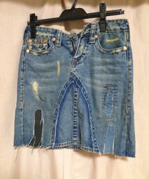 TRUE RELIGION | デニムスカート(デニムスカート)