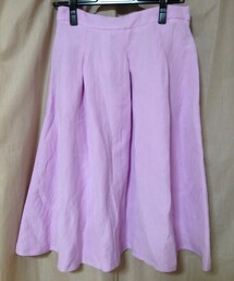 ZARA | ミドル丈リネンスカート(スカート)