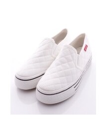 no brand | 菱格紋懶人鞋(モカシン/デッキシューズ)