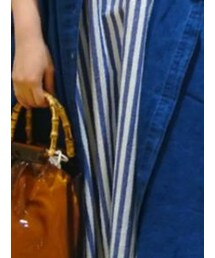 Samansa Mos2 | バンブーハンドルクリアバッグ(バッグ)