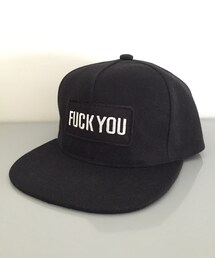 ksone© | FUCK YOU snap back
(ハット)