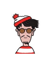 UNKNOWN. | white&red beanie(ニットキャップ/ビーニー)