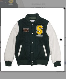 Subcrew | Subcrew Under score Baseball Jacket(スタジャン)
