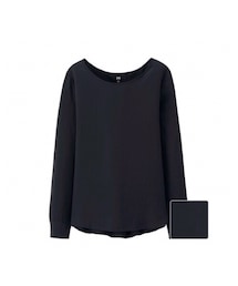 UNIQLO | レーヨンエアリーTブラウス(トップス)