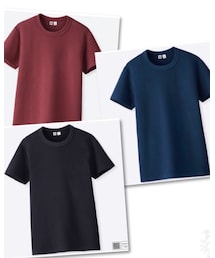 UNIQLO | クルーネックT（半袖・秋冬モデル）(Tシャツ/カットソー)