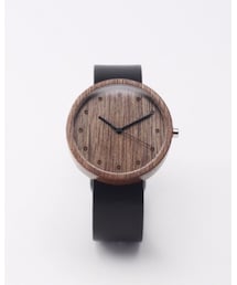 Handmade | Teak/Black(栃木レザー)(アナログ腕時計)