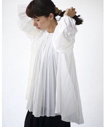 Sunny clouds | サニークラウズ　ｆｅａｔ．Ｓｈｕｔｔｌｅ　Ｎｏｔｅｓ　渾身のギャザートップス＜レディース＞(シャツ/ブラウス)