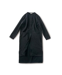 and myera | and myera ロングスナップカーディガン(トップス)