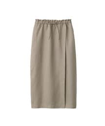 無印良品 | フレンチリネンタックスカート(スカート)