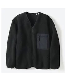 UNIQLO | ボアフリースカーディガン(その他アウター)