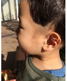 親子お揃いのツーブロック！ | その他