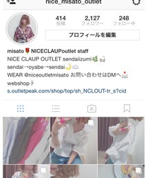 Instagram→@nice_misato_outlet | (その他)