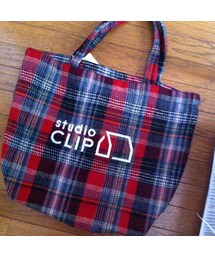 studio CLIP | チェックトート(トートバッグ)