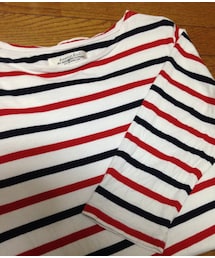 ADAM ET ROPE' | 七分袖ボーダーT(Tシャツ/カットソー)