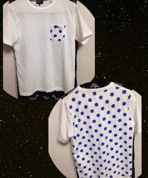 MALE&Co. | 水玉白ポケT (Tシャツ/カットソー)