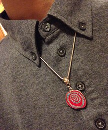 アボリジニ柄ネックレス | アボリジニー柄:オーストラリアにて購入。(ネックレス)