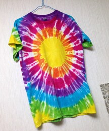 バリ島にて購入 | タイダイ柄Tシャツ(Tシャツ/カットソー)