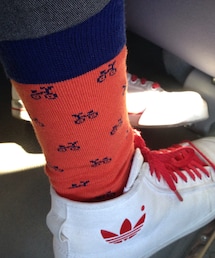 top value | 足もと。自転車柄ソックス(ソックス/靴下)