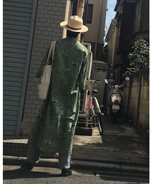 バリで買ったガウン | バティック柄ガウン(その他トップス)