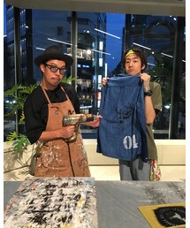 ステンシルワークショップ／守矢さん | その他