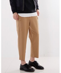 WRAPINKNOT | アンクルイージーカーゴスラックス(スラックス)