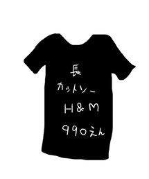 H&M | ロングてーしゃつ・かっとそう(Tシャツ/カットソー)