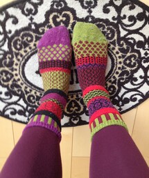 アシンメトリーの靴下(ソックス/靴下)