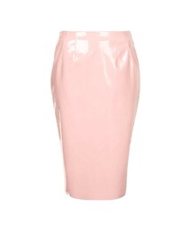 TOPSHOP | Vinyl pink skirt(スカート)